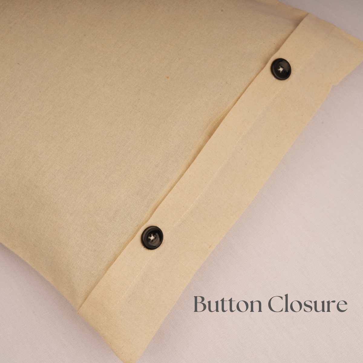 Pack of 10 Cotton Saree Covers – Button Closure with Net Window (16x14")