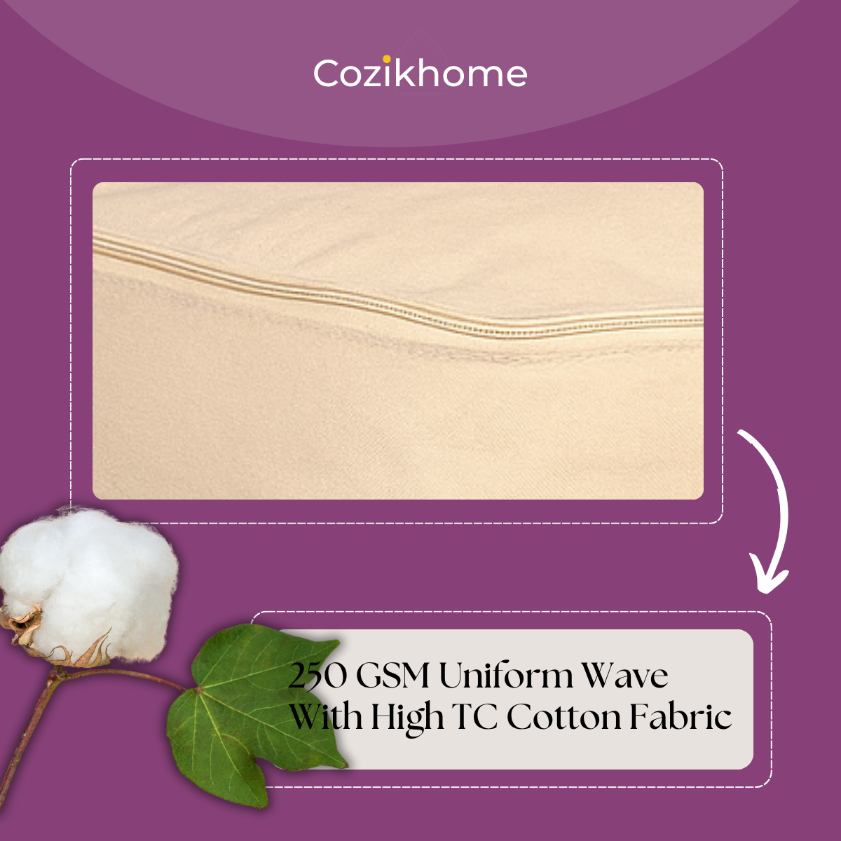 Pack of 3 Cotton Canvas Storage Bags – Off-White (18x16x4.5")